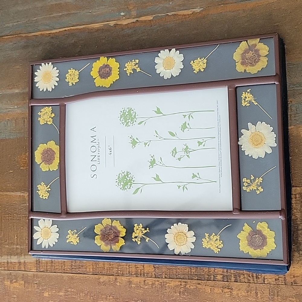 Sonoma Vintage Pressed Flower Frame
